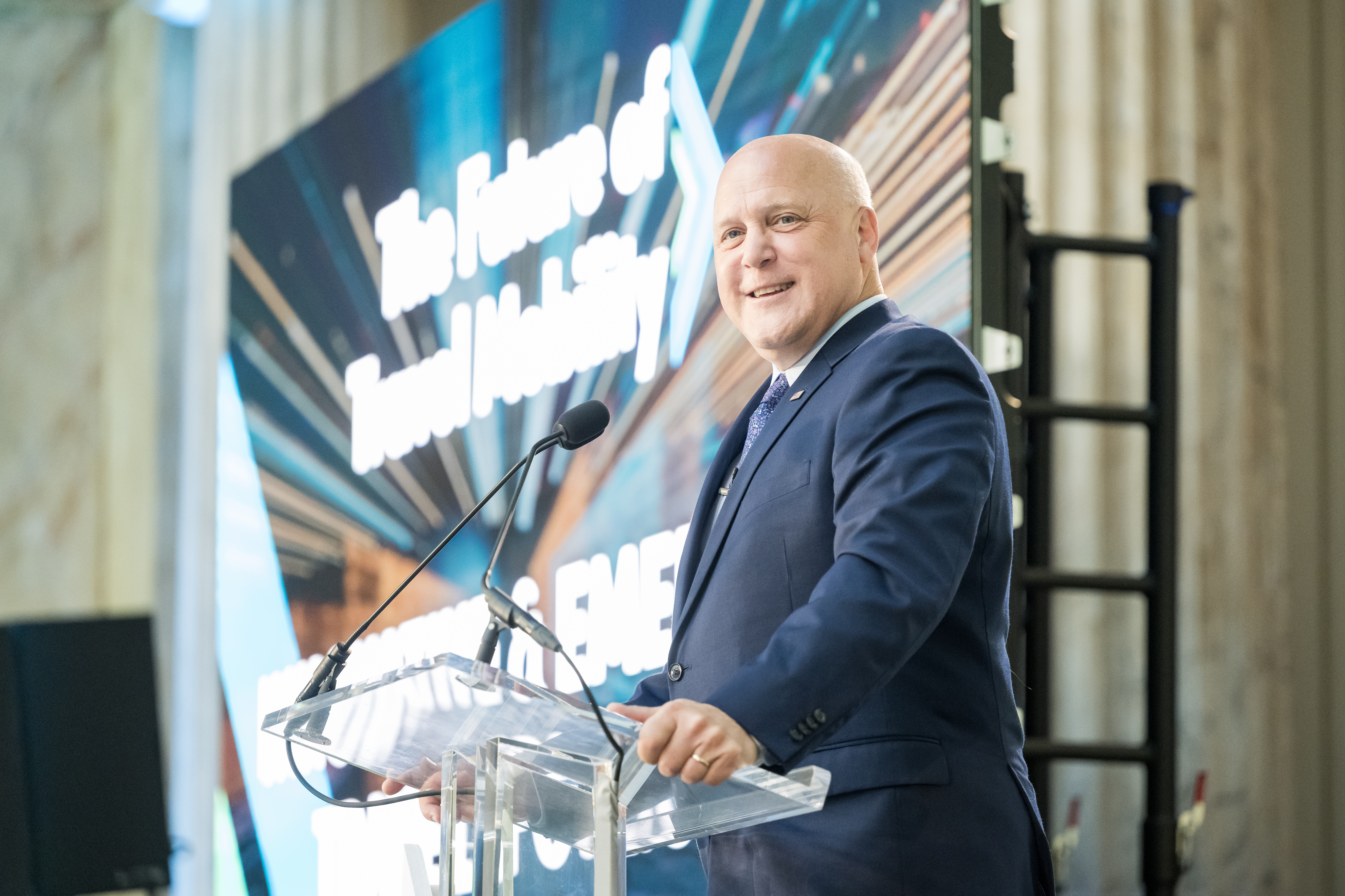 Mitch Landrieu, White House Senior Advisor & Infrastructure Implementation Coordinator, US Travel: The Future of Travel Mobility 2022 Event