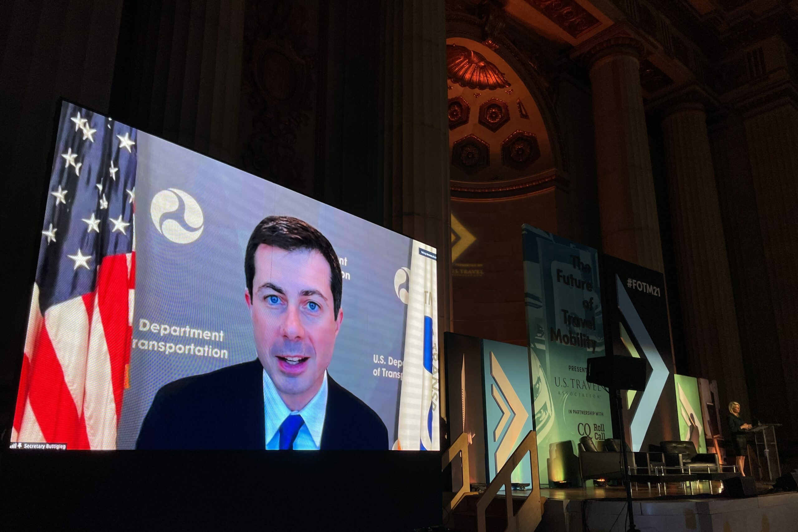 Pete Buttigieg, U.S. Secretary of Transportation, US Travel: The Future of Travel Mobility 2021 Event